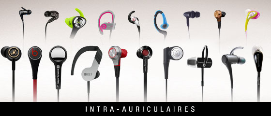 Casque intra-auriculaire filaire, style: sans micro