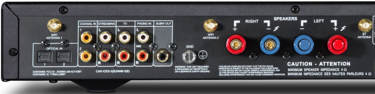 NAD C338  Amplificateur intégré avec Dac, Phono, Wifi et Chromecast